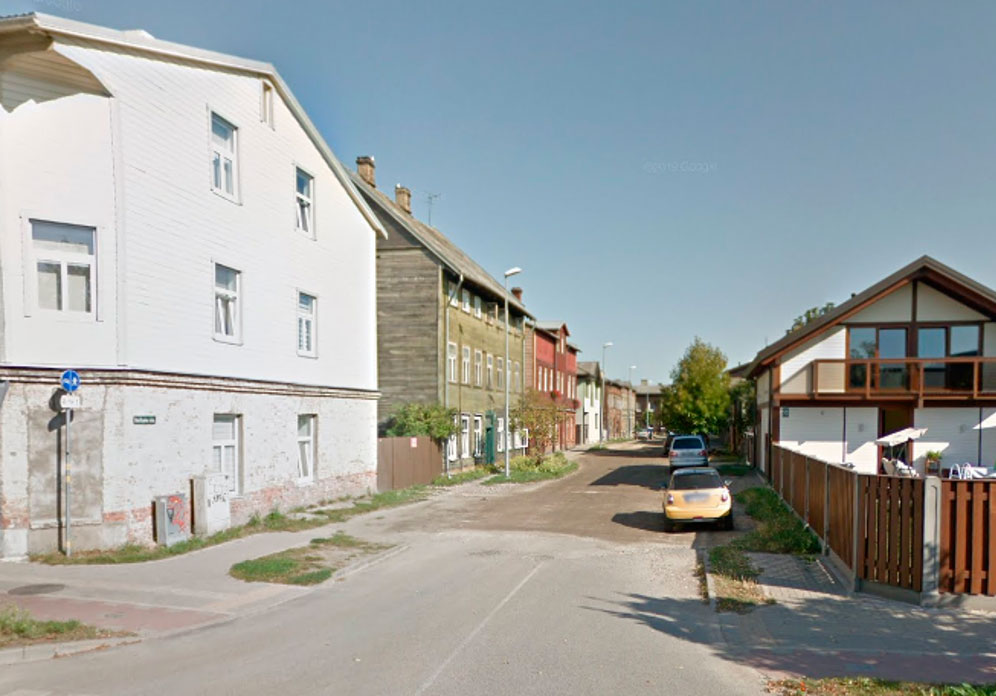 Liepāja, Kungu un Baidzeles ielu krustojums